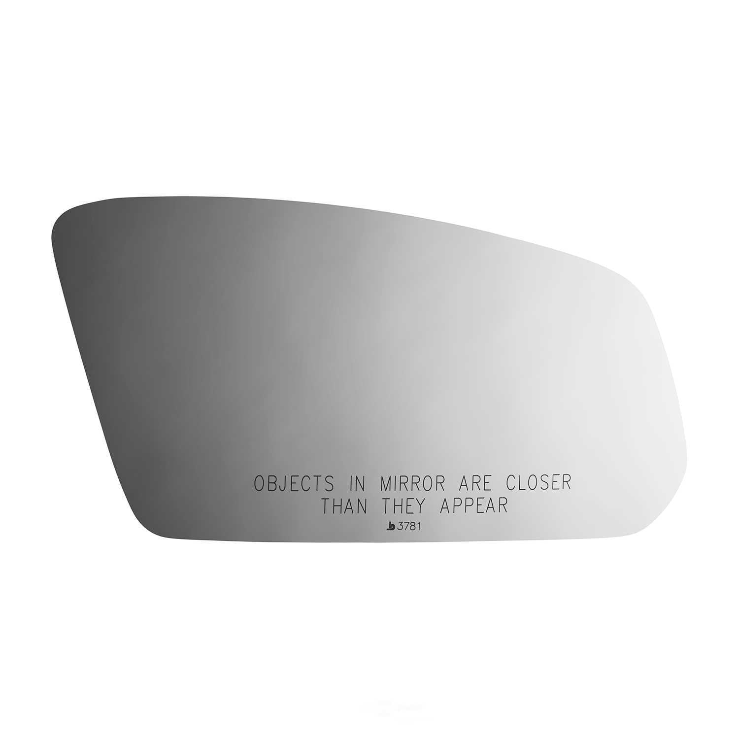 Burco Side View Mirror Replacement Glass - Clear Glass - 3781