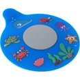 thumbnail image 1 of Tapón de drenaje para bañera, tapón de silicona para bañera, cubierta universal para drenaje de baño, regalo para bebés (tortuga azul), 1 of 5