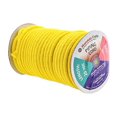 thumbnail image 2 of Mandala Crafts Soft Drawstring Replacement Rope Upholstery Crochet Macramé Cotton Welt Trim Piping Cord (Yellow, 5mm), 2 of 4