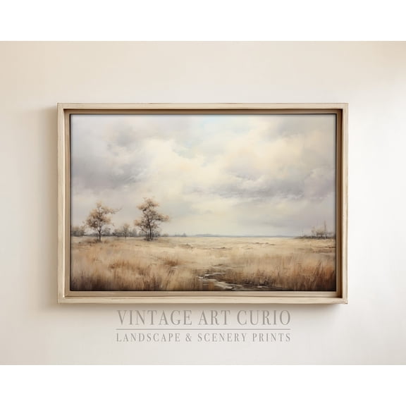 Vintage Neutral Wall Art Print, Cottagecore & Farmhouse Decor, Vintage Home Decor #3608, 8x12 UNFRAMED