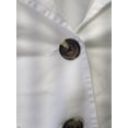 thumbnail image 2 of Gant Michael Bastian Women's White Washed Twill Blazer Size 14, 2 of 2