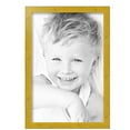 thumbnail image 2 of ArtToFrames 12x18 Inch Yellow Picture Frame, This Yellow Wood Poster Frame is Great for Your Art or Photos, Comes with 060 Plexi Glass (4747), 2 of 8