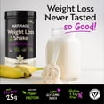 thumbnail image 2 of Naturade Weight Loss Shake, Plant Based Meal Replacement, Vanilla Creme, 1.94 lb (882 g), 2 of 8