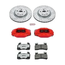 PowerStop Front Z26 Street Warrior Brake Pad and Rotor Kit with Red Powder Coated Calipers Fits: CHEVROLET Select Models KC5602-26