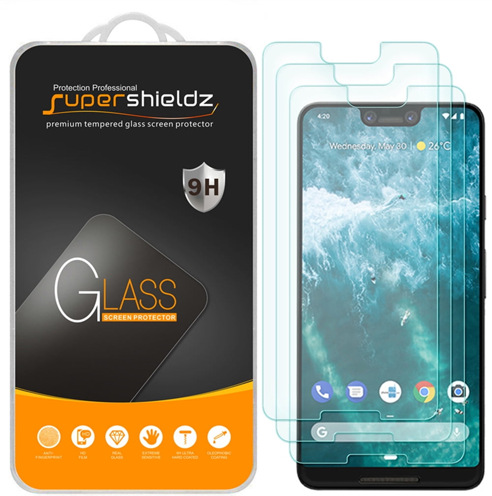 [3Pack] Supershieldz for Google (Pixel 3 XL) Tempered Glass Screen