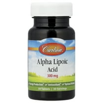 Carlson Alpha Lipoic Acid, 300 mg, 30 Tablets
