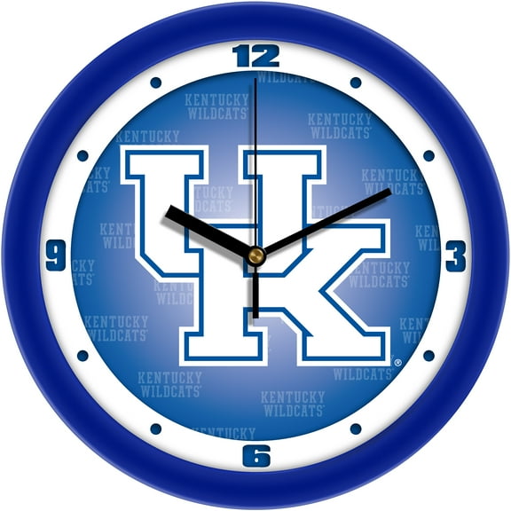 Kentucky Wildcats 11.5'' Suntime Premium Glass Face Dimension Wall Clock