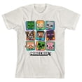 thumbnail image 1 of Minecraft T-Shirt pour Enfants Chibi Personnages, 1 of 2