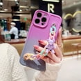 thumbnail image 4 of Carcasa De TPU Samsung Galaxy Redmi Note 12 12s 11 11s 10 10s Pro Moda Arco Iris Oso Pulsera Gradiente Silicona Suave A Prueba De Golpes Cubierta Protectora, 4 of 4