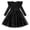 Black, variant on Lanbubble Toddler Girls Tulle Tutu Dress Long Sleeve Sequin Party Dress Fall Winter Clothes 2-6Y