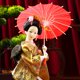 thumbnail image 5 of EeaseMX 1 pieza de kimono de geisha para sala de estar, decoración de restaurante, adorno de muñeca, 5 of 7