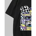 thumbnail image 5 of T-shirt Graphique à Manches Courtes Col Rond pour Hommes Été 10, 5 of 5