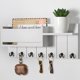 thumbnail image 1 of Soporte de pared para llaves RelaxScene decorativo con estante, 1 of 5