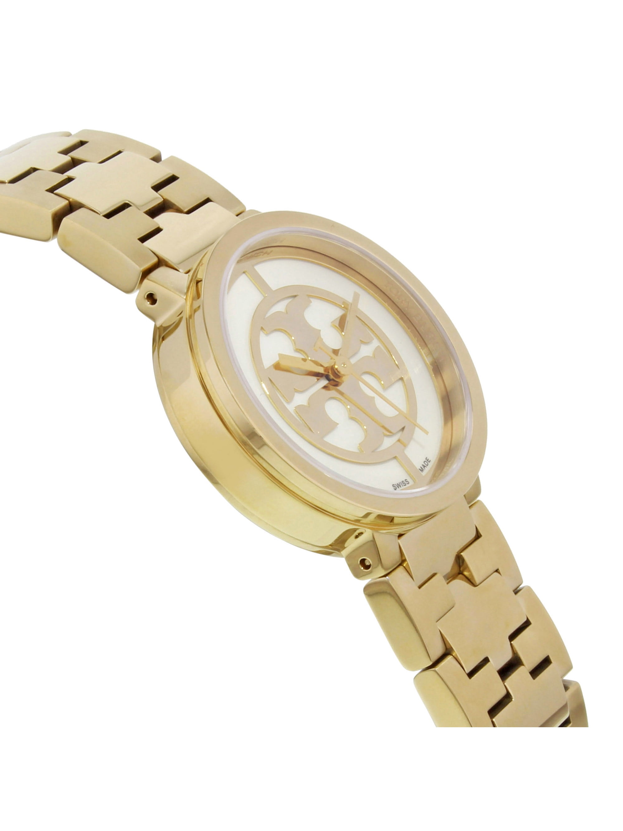 Tory Burch Reva White Dial Gold Tone Stainless Steel Quartz Ladies Watch TRB4011 - Walmart.com Tory Burch Reva White Dial Gold Tone Stainless Steel Quartz Ladies Watch TRB4011 - Walmart.com
