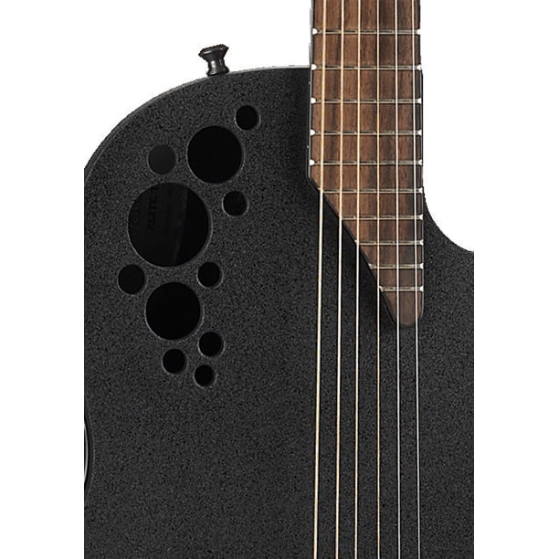 Ovation 2078TX-5 Elite Tx, Black Deep Contour - Walmart.ca