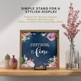 thumbnail image 6 of Yirtree Plate Stands for Display - 3/4/5 PCS Metal Square Wire Plate Holder Display Stand + Picture Frame Stand Holder Easel for Book, Decorative Plate, Plaque, Photo, Platter, 6 of 8