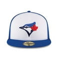 thumbnail image 2 of Men's New Era White/Royal Toronto Blue Jays 2017 Authentic Collection On-Field 59FIFTY Fitted Hat, 2 of 5