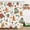 Gingerbread, variant on Merry Christmas Shower Curtain 72Wx72L Inch Cute Xmas Gingerbread Snowflake Hot Cocoa Candy Cane Shower Curtain Bathroom Set New Year Winter Holiday Bath Curtain Bathtub Accessories Home Decor