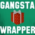 thumbnail image 3 of CafePress - Gangsta Wrapper Dark T Shirt - Men's Classic Graphic Cotton T-Shirt, 3 of 4