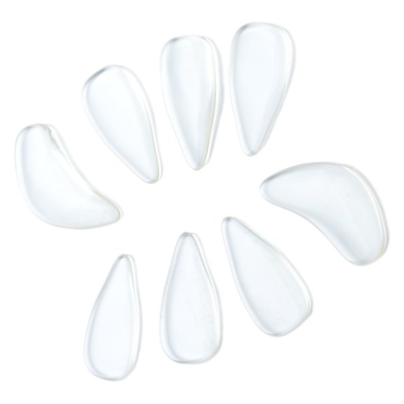 Cubiertas De Uñas Guzheng De Silicona, Selecciones De Dedos Fuertes Y Livianas, Fácil De Usar Y Reutilizable, Defensa Para Dedos, Uñas Claras, Para Usar Sin Daños Sin Dañar