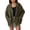 ArmyGreen-1, variant on Jacket For Women Lightweight Windproof Oversized Hip-Hop Motorcycle Jacket Coat Boyfriend Outerwear L,DarkGreen-1