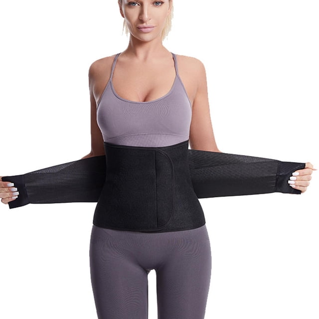 Entrenador de cinturo Abdominal, quemador de grasa , entrenamiento deportivo, ropa moldeadora adelgazante, Sauna, recortador, correa de cinturo L