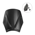 thumbnail image 3 of Windshield WindScreen Universal fits for Motorcycle with 22mm / 7/8" handlebar Black, 3 of 11