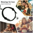 thumbnail image 6 of MTFun Magnetic Couples Bracelet Adjustable Attracting Matching Couples Bracelet Handmade Rope Couples Bracelets Chain Love Jewelry Valentines Day Gift for Couple Boyfriend Girlfriend Lover, 6 of 8