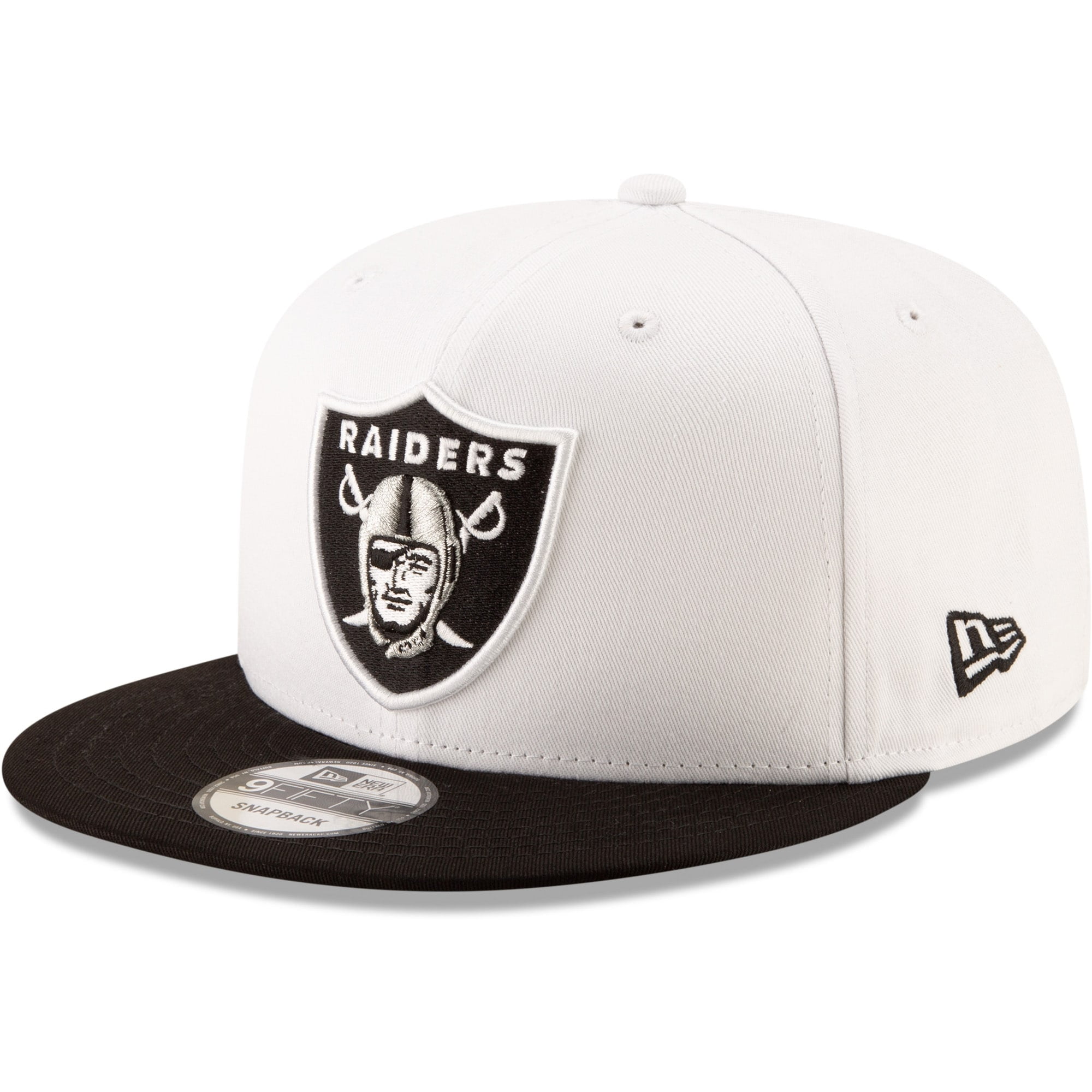 New Era Oakland Raiders Tech Jersey 9Fifty Snapback Cap Size S/M 