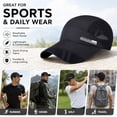 thumbnail image 7 of Unisex Mesh Baseball Cap, Adjustable Sports Hat for Running, Golf, Fishing and Outdoor Wear, TIKA, 7 of 7