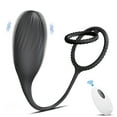thumbnail image 2 of Tluda Male Vibrating Prostate Massager with Dual Penis Ring, Remote Control Anal Vibrators, 2 of 5