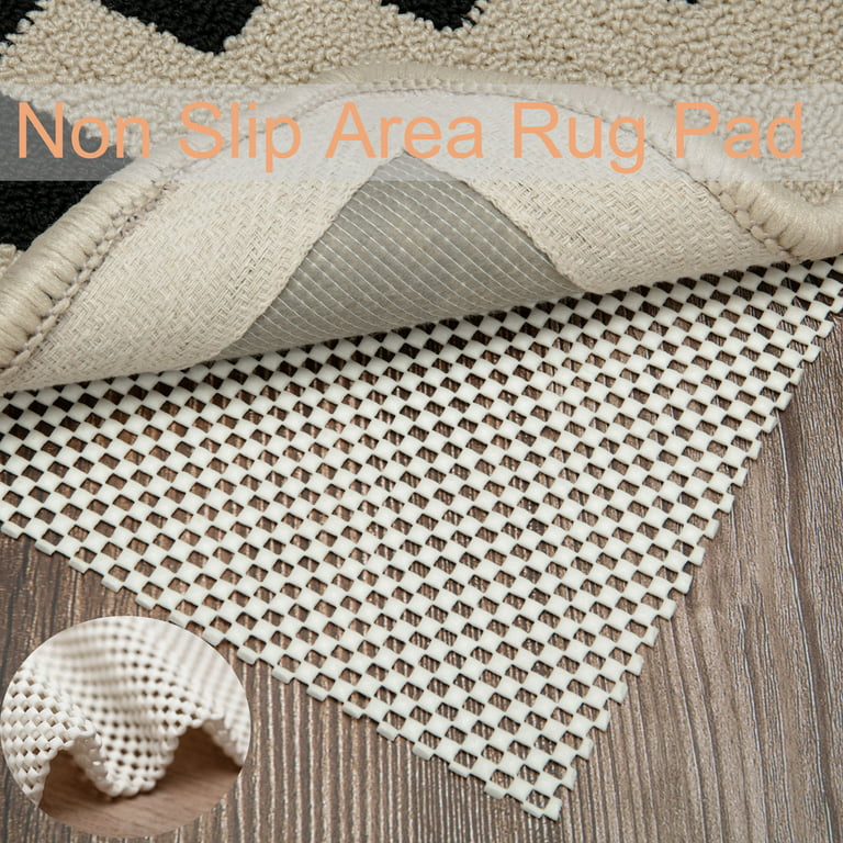 ALING Non-Slip Area Rug Pad Mat Rug Gripper for Hardwood Floors Non-Slip  Rug Pad for Any Hard Surface Floors, for Bathroom, Indoor, Kitchen and  Outdoor Area 4 Sizes 