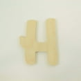 thumbnail image 4 of Package of 1, 14 Inch X 1/2" Thickness Baltic Birch Wood Letter H in The Waltograph Font, Thick for Art & Children Craft Project, Made in USA, 4 of 4