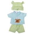 thumbnail image 1 of Conjunto de ropa para muñeca bebé de 10 pulgadas, accesorios para muñeca renacida, conjuntos de ropa para muñeca renacida, vestido para niña recién nacida y niño., 1 of 5
