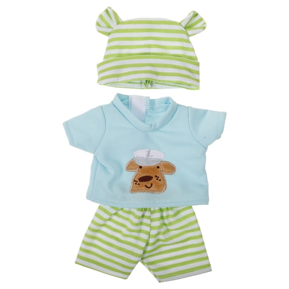 Conjunto de ropa para muñeca bebé de 10 pulgadas, accesorios para muñeca renacida, conjuntos de ropa para muñeca renacida, vestido para niña recién nacida y niño.
