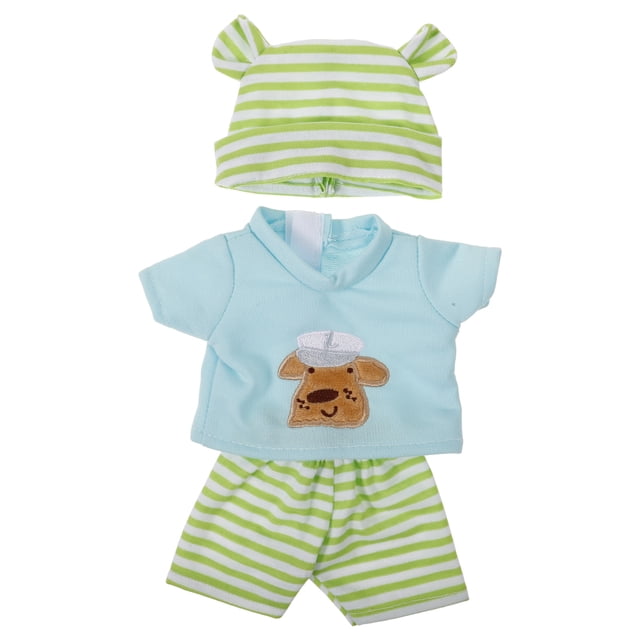 Conjunto de ropa para muñeca bebé de 10 pulgadas, accesorios para muñeca renacida, conjuntos de ropa para muñeca renacida, vestido para niña recién nacida y niño.