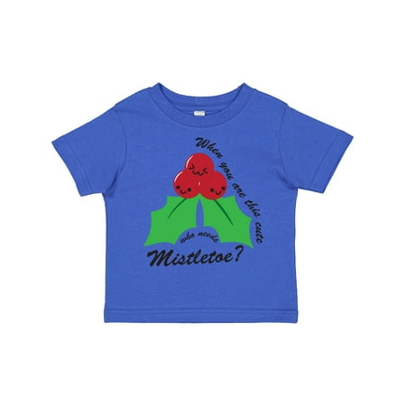 

Inktastic Mistletoe Gift Toddler Boy or Toddler Girl T-Shirt
