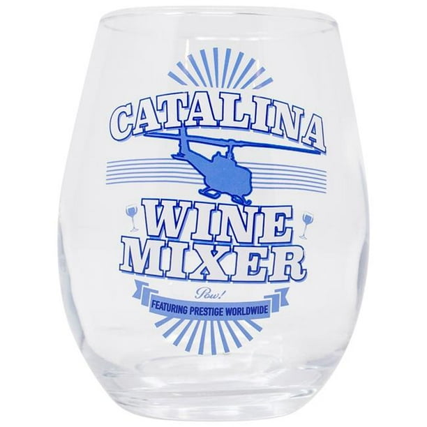 Step Brothers Catalina Wine Mixer 20 oz Drinking Stemless Wine Glass