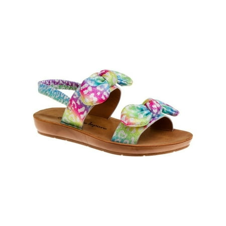 Nanette Lepore Open Toe Toddler Platform Sandals - Multi, 6