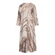 thumbnail image 5 of Vestido Largo de Manga Larga Con Cuello en V Y Estampado Informal Suelto de Verano Para Mujer Odeerbi ODB115107, 5 of 8