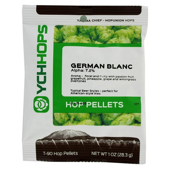 YCH Hops German Hallertau Blanc Hop Pellets 1 oz