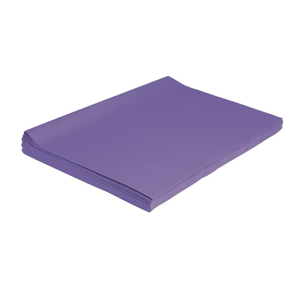 Spectra Deluxe Bleeding Tissue Paper, 20 x 30 Inches, Purple, Pack of 24