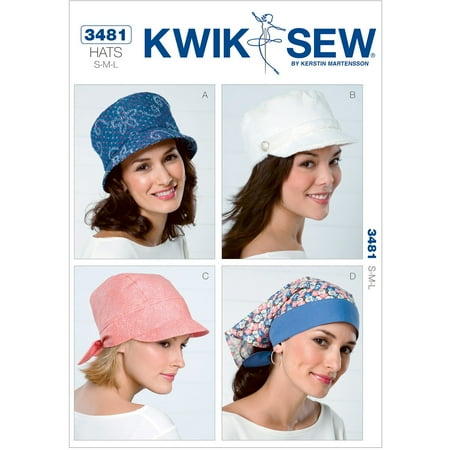 - Kwik Sew Pattern Hats, (S, M, L)