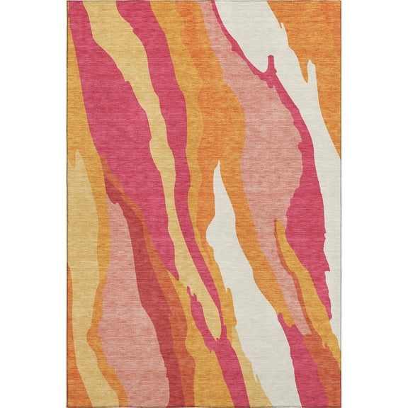 Dalyn Rugs Premium Machine Washable Mayfield AMF1047 Blush 2'6" x 3'10" Rug