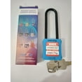 thumbnail image 6 of Lockout Padlock Dielectric Blue long plastic shackle PS-LOTO-PPNR-76 Pack of 10, 6 of 6