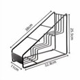 thumbnail image 1 of Multi-Functional Syrup Rack For Coffee Bar Space-Saving Syrup Organizer Bottle Holder Stand Bottle Holder For Jam Condiments, 1 of 8