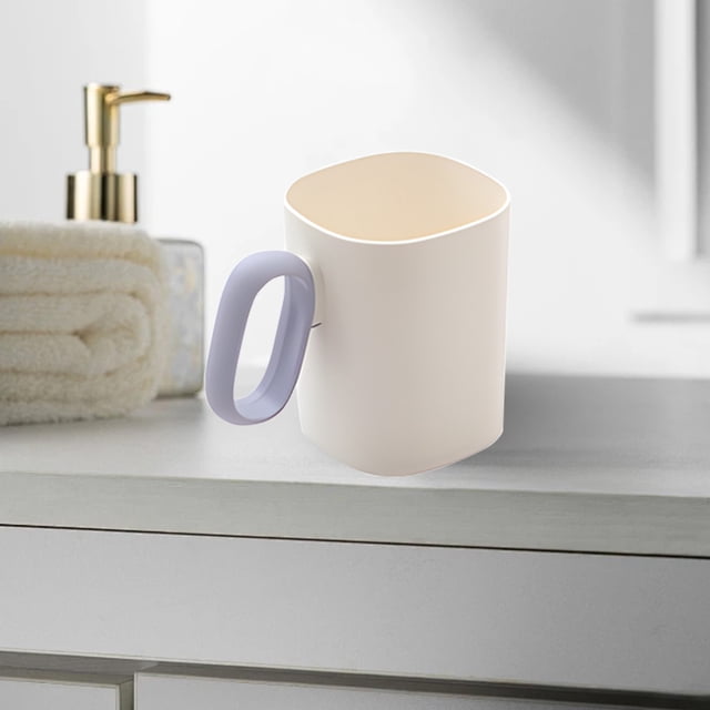 Fiudx Ofertas Flash Del Día Solo En Línea Taza De Cepillo De Dientes Para Parejas, Vaso De Plástico Para Dientes De Alto Nivel De Apariencia, Taza De Lavado, Enjuague Bucal Para El Hogar, Taza De Lav