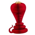 thumbnail image 4 of Rongfmy 2025 Nouvel An Chinois Serpent Rouge en Origami pour Artisanat pour Armoires de Rassemblement des Fêtes B, 4 of 9
