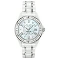 thumbnail image 2 of Bulova Women's Marine Star MOP Dial Steel & White Ceramic Bracelet Diamond Watch 98P172, 2 of 11