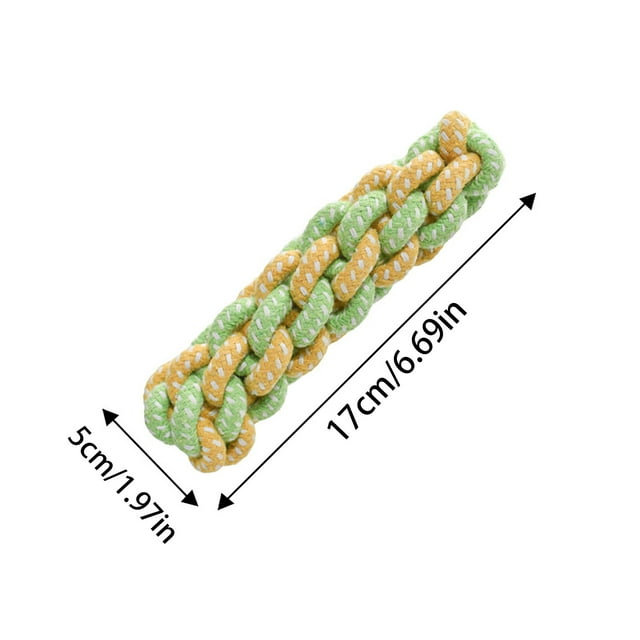 Dog Rope Toy Puppy Rope Chew Toys Durable Rope Knot Dog Toy Puppy Teething Playing Toys For Small Dogs Puppies